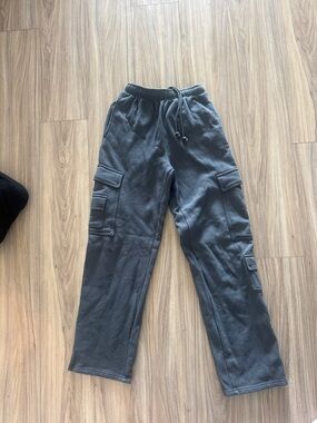 Garage Cargo Sweatpants — Charcoal Gray